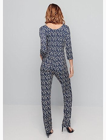 Mono estampado con mangas 3/4 - Afibel