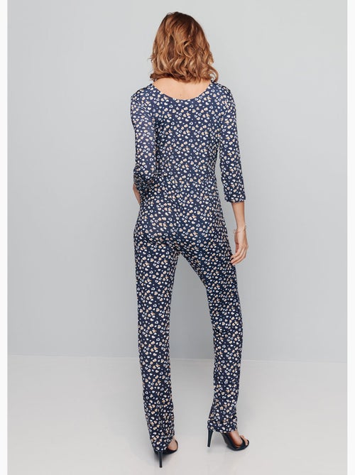 Mono estampado con mangas 3/4 - Afibel - Kiabi