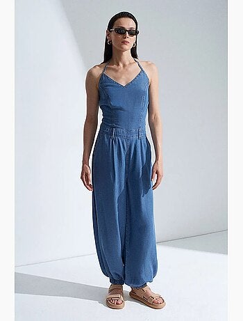 Mono halter de pernera ancha dilvin