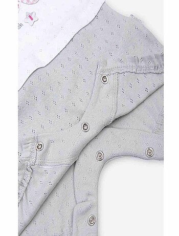 Mono jacquard de algodón orgánico | Kitikate