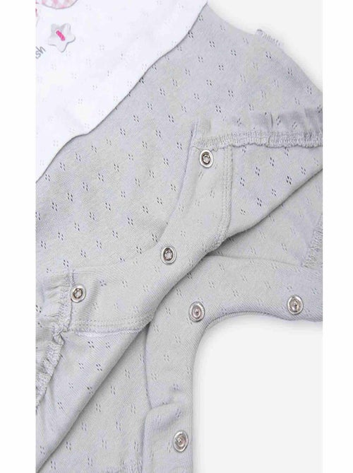 Mono jacquard de algodón orgánico | Kitikate - Kiabi