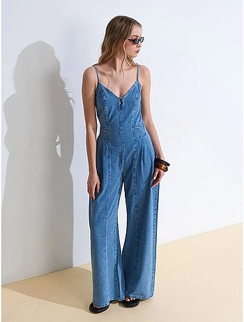 Mono largo de denim dilvin