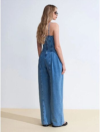 Mono largo de denim dilvin