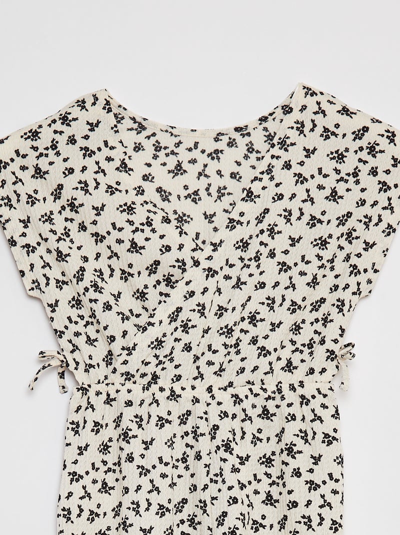 Mono largo de manga corta BEIGE - Kiabi