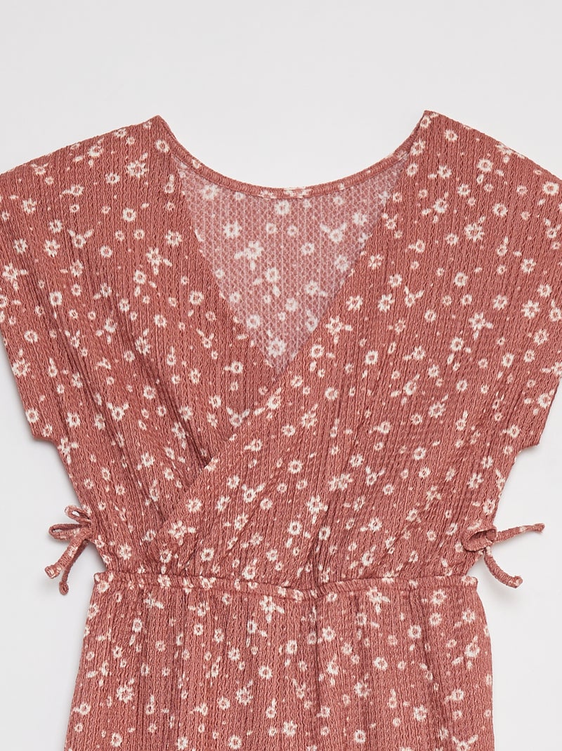 Mono largo de manga corta ROSA - Kiabi