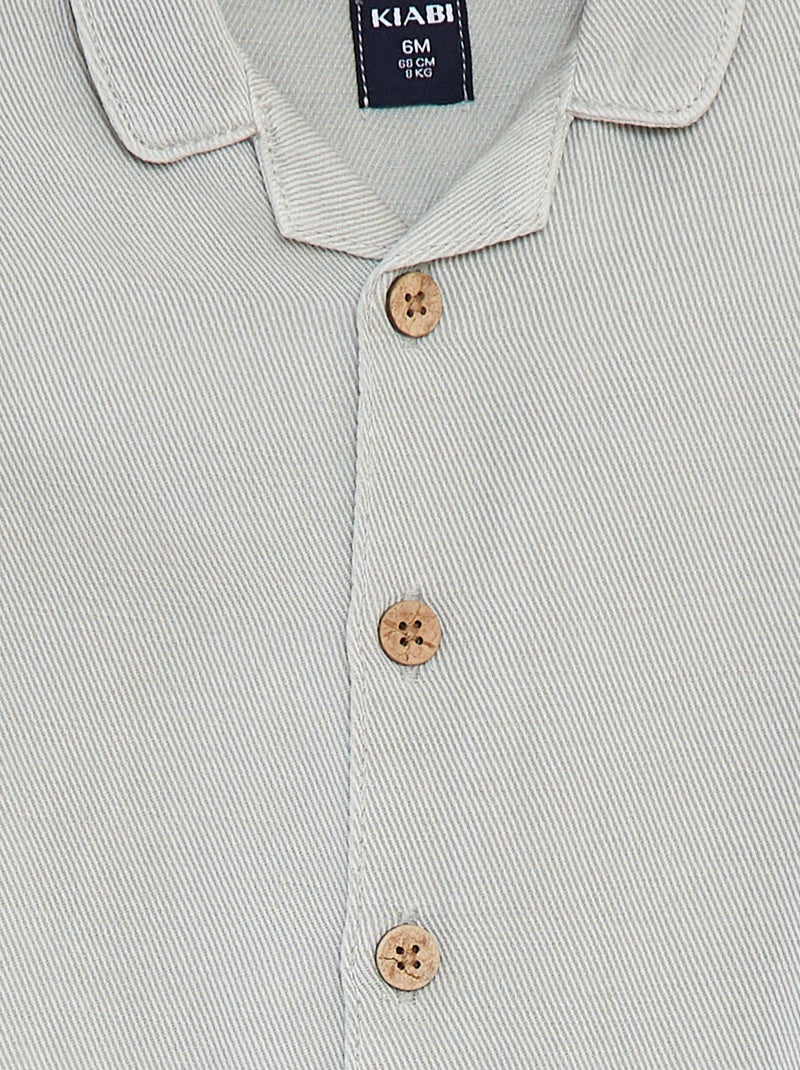 Mono largo de manga larga AZUL - Kiabi