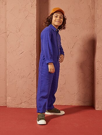 Mono largo de mezcla de lino - Unisex