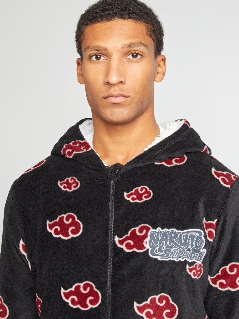 Mono largo de tejido polar 'Naruto' NEGRO - Kiabi