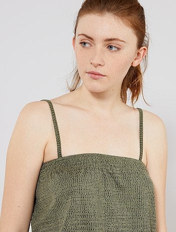 Mono largo estampado - Kiabi