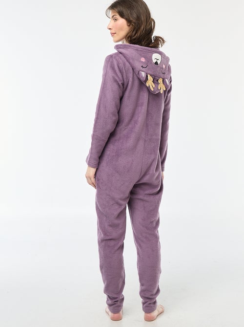 Mono largo polar con diseño de Ciervo - Kiabi