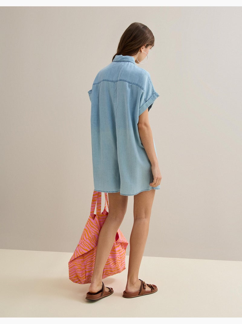 Mono Lyocell, MO Fashion Azul - Kiabi