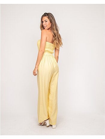 Mono pantalón bustier EVILIA