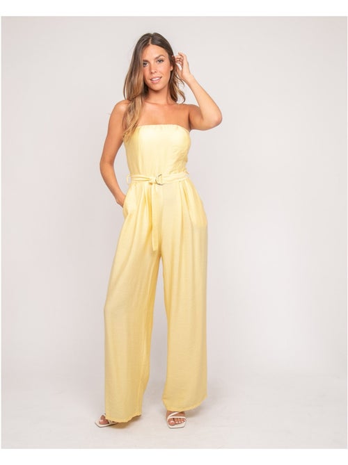 Mono pantalón bustier EVILIA - Kiabi Mono pantalón bustier EVILIA - Kiabi