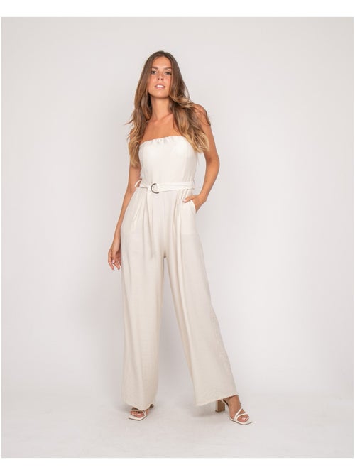 Mono pantalón bustier EVILIA - Kiabi Mono pantalón bustier EVILIA - Kiabi