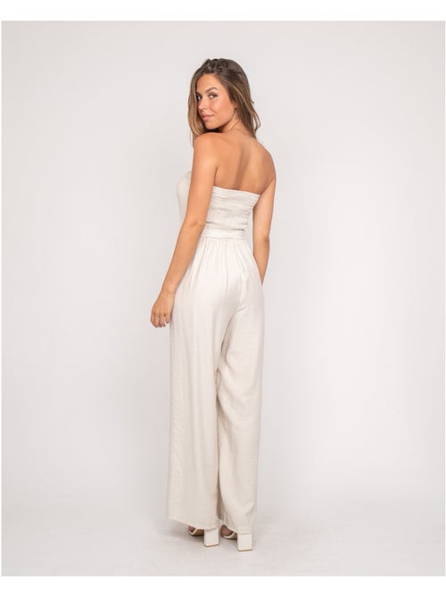 Mono pantalón bustier EVILIA - Kiabi Mono pantalón bustier EVILIA - Kiabi