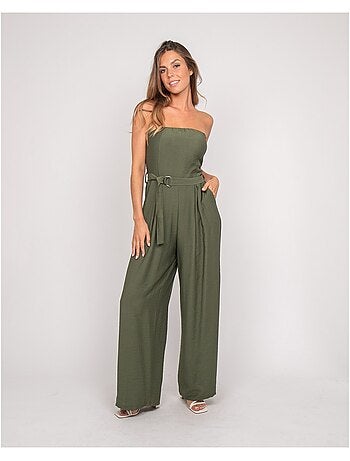 Mono pantalón bustier EVILIA