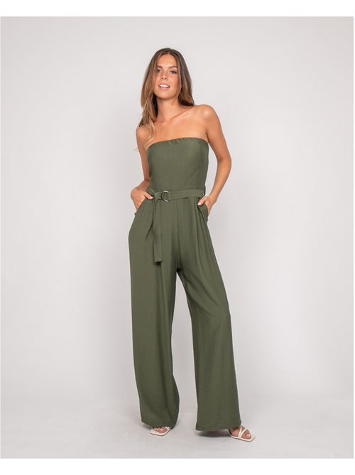 Mono pantalón bustier EVILIA - Kiabi Mono pantalón bustier EVILIA - Kiabi