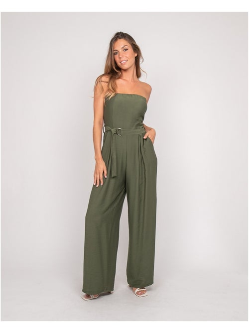 Mono pantalón bustier EVILIA - Kiabi Mono pantalón bustier EVILIA - Kiabi