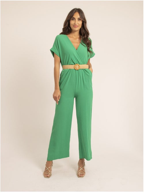 Mono pantalón con cinturón EDERNIE - Kiabi Mono pantalón con cinturón EDERNIE - Kiabi