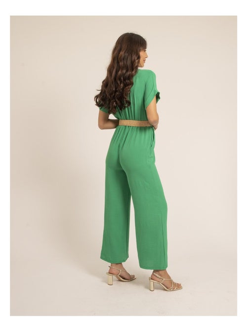 Mono pantalón con cinturón EDERNIE - Kiabi Mono pantalón con cinturón EDERNIE - Kiabi