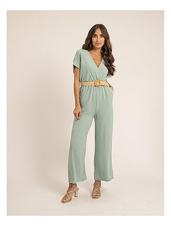 Mono pantalón con cinturón EDERNIE