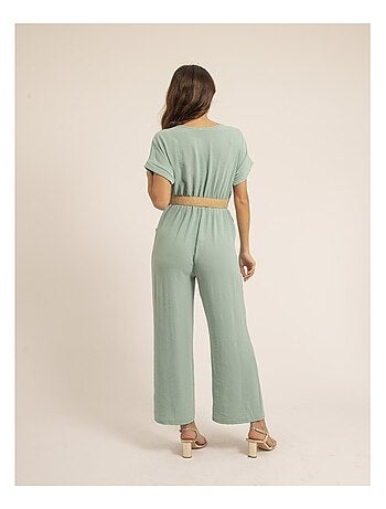 Mono pantalón con cinturón EDERNIE