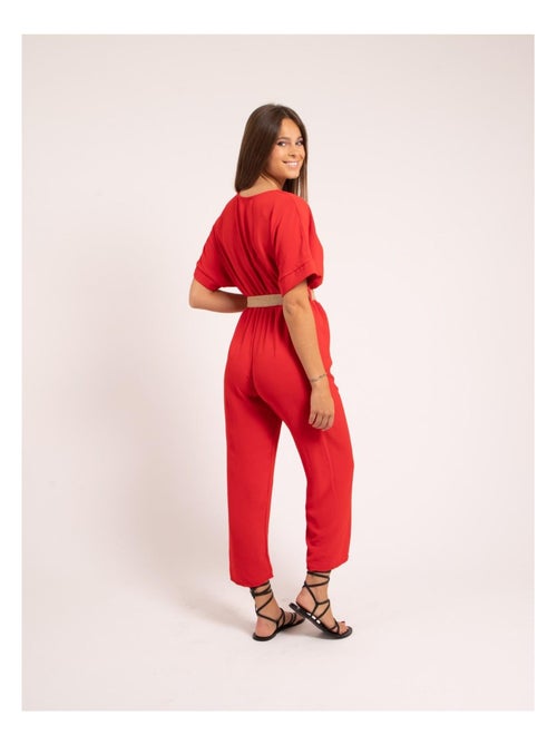 Mono pantalón con cinturón ELRIDA - Kiabi