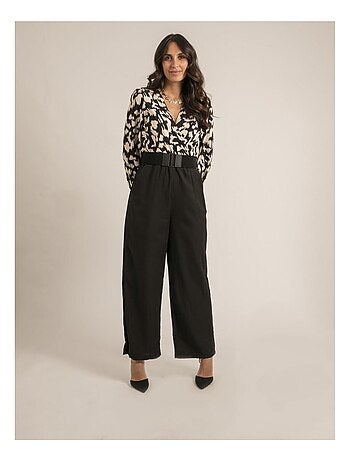 Mono pantalón con cinturón EMILOR