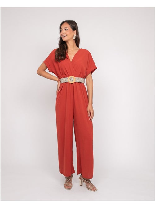 Mono pantalón cruzado EVALA - Kiabi Mono pantalón cruzado EVALA - Kiabi