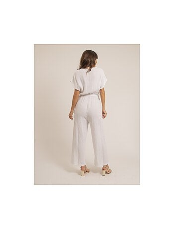 Mono pantalón de gasa de algodón EROLIE