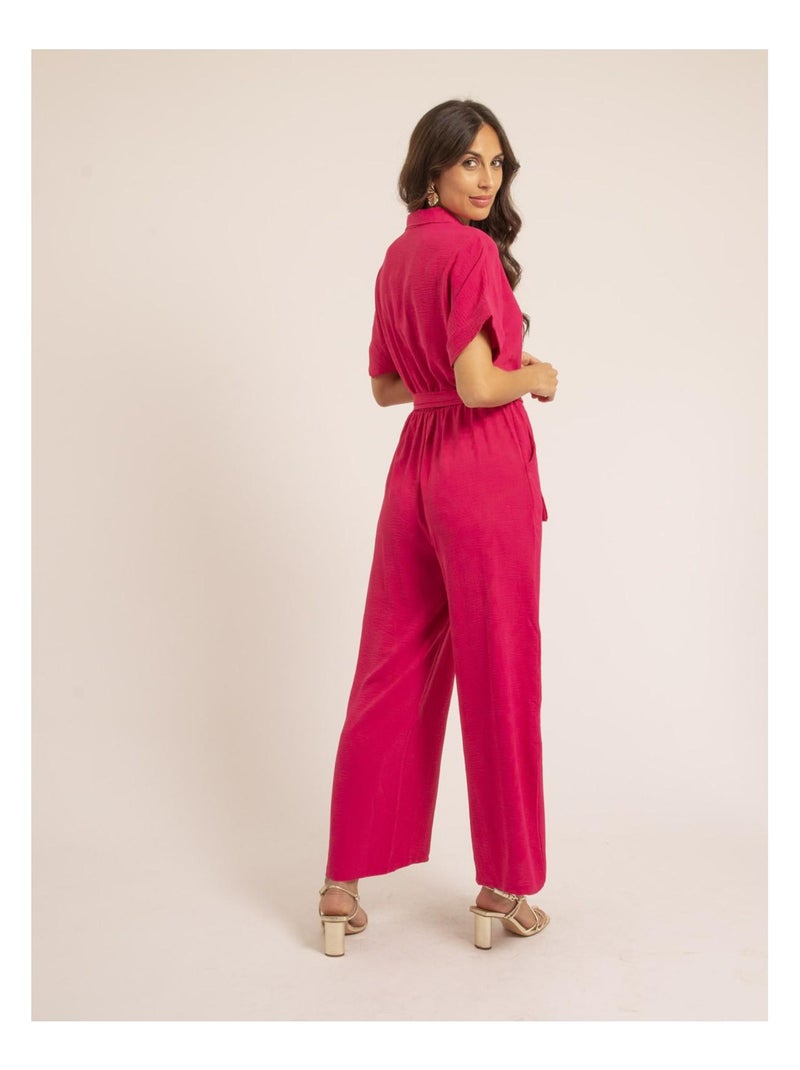 Mono pantalón EPINALIA Rosa fucsia - Kiabi