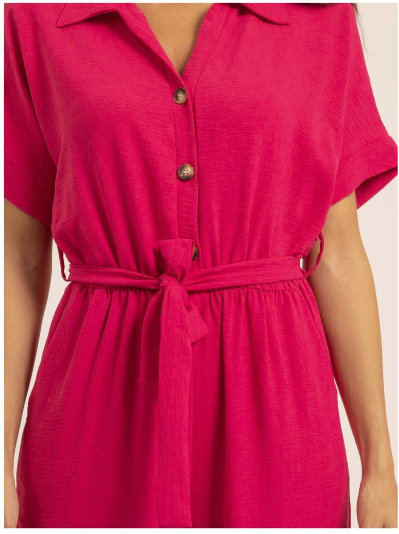 Mono pantalón EPINALIA Rosa fucsia - Kiabi