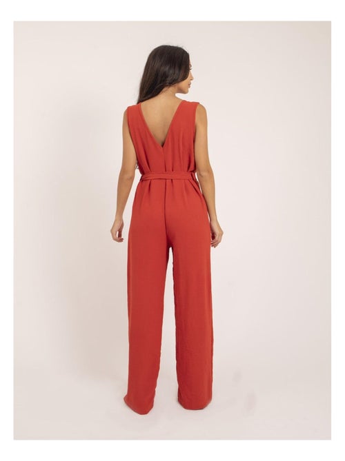 Mono pantalón et ceinture elea - Kiabi