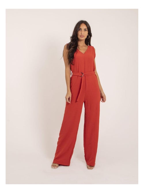 Mono pantalón et ceinture elea - Kiabi