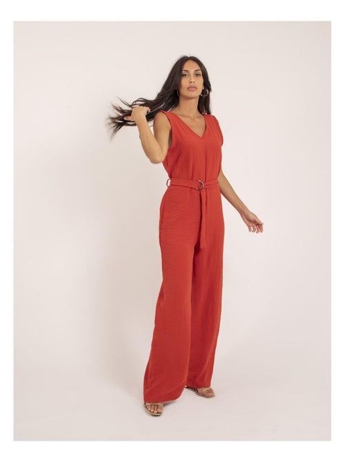 Mono pantalón et ceinture elea - Kiabi