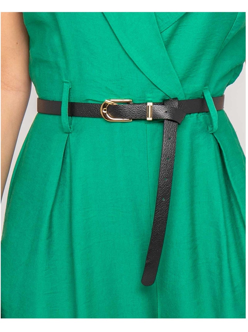 Mono pantalón fluido EZINE Verde - Kiabi