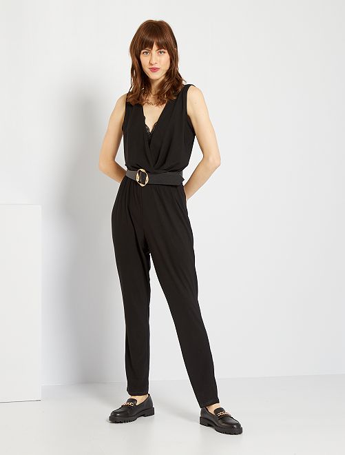 Mono pantalón - negro - Kiabi - 27.00€