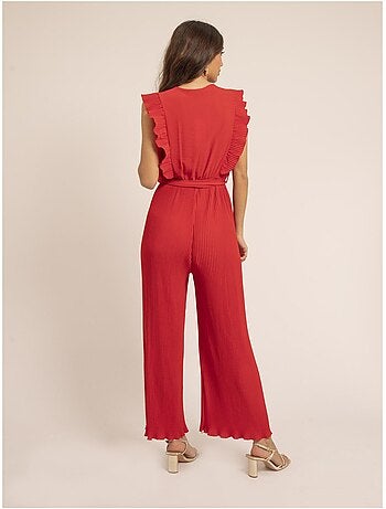 Mono pantalón plisado EDENA