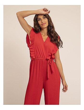 Mono pantalón plisado EDENA