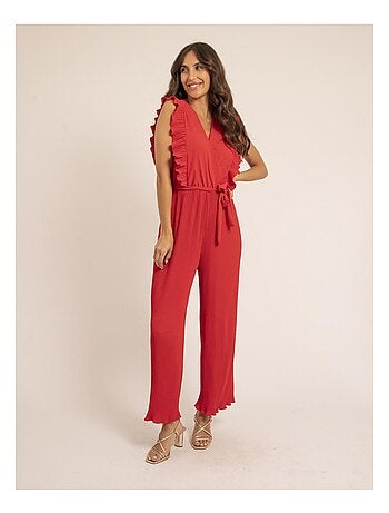 Mono pantalón plisado EDENA