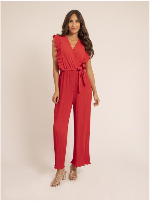 Mono pantalón plisado EDENA - Kiabi Mono pantalón plisado EDENA - Kiabi