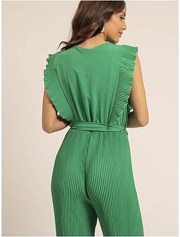 Mono pantalón plisado EDENA