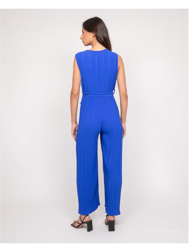Mono pantalón plisado EKIA Azul real - Kiabi