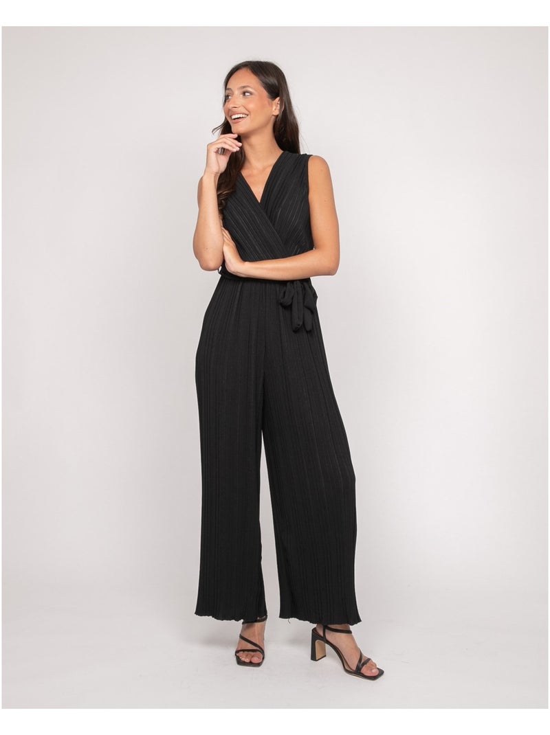 Mono pantalón plisado EKIA Negro - Kiabi