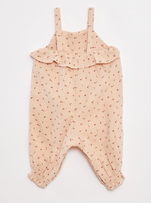 Mono peto largo con motivo - Kiabi