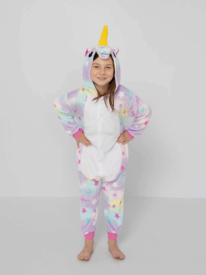 Mucho bien bueno presentar Distracción Mono pijama de 'unicornio' - multicolor - Kiabi - 26.00€