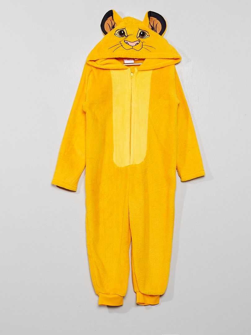 plátano Arriesgado escalar Mono pijama 'El rey león' - amarillo - Kiabi - 20.00€