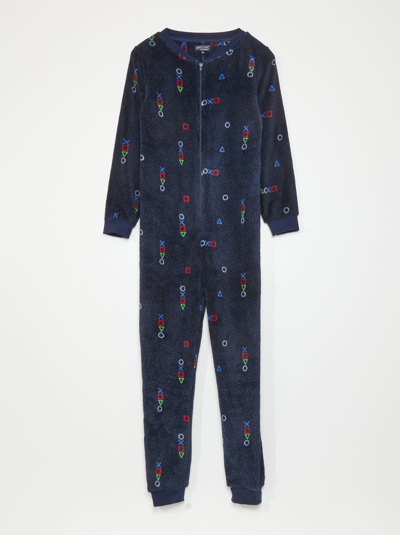 Mono pijama 'gamer' AZUL - Kiabi