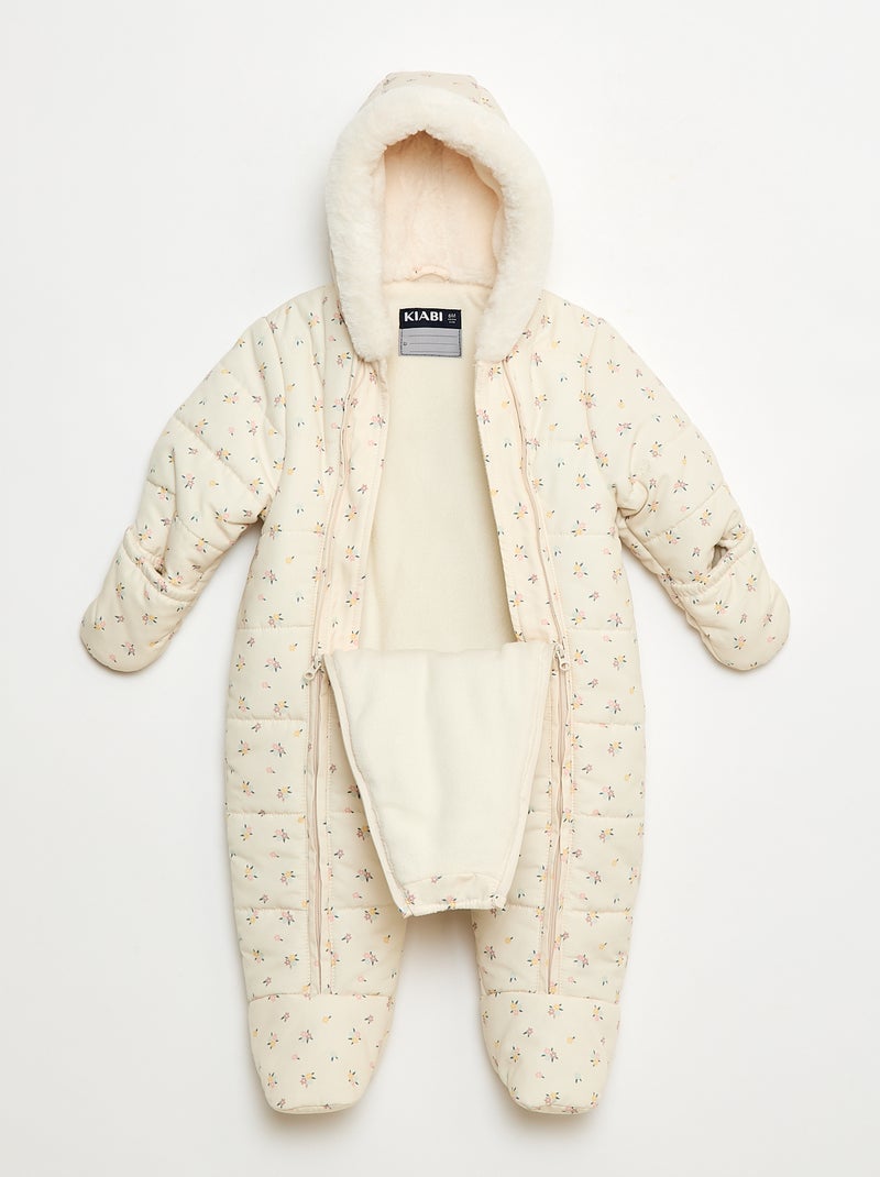 Mono piloto acolchado Beige - Kiabi