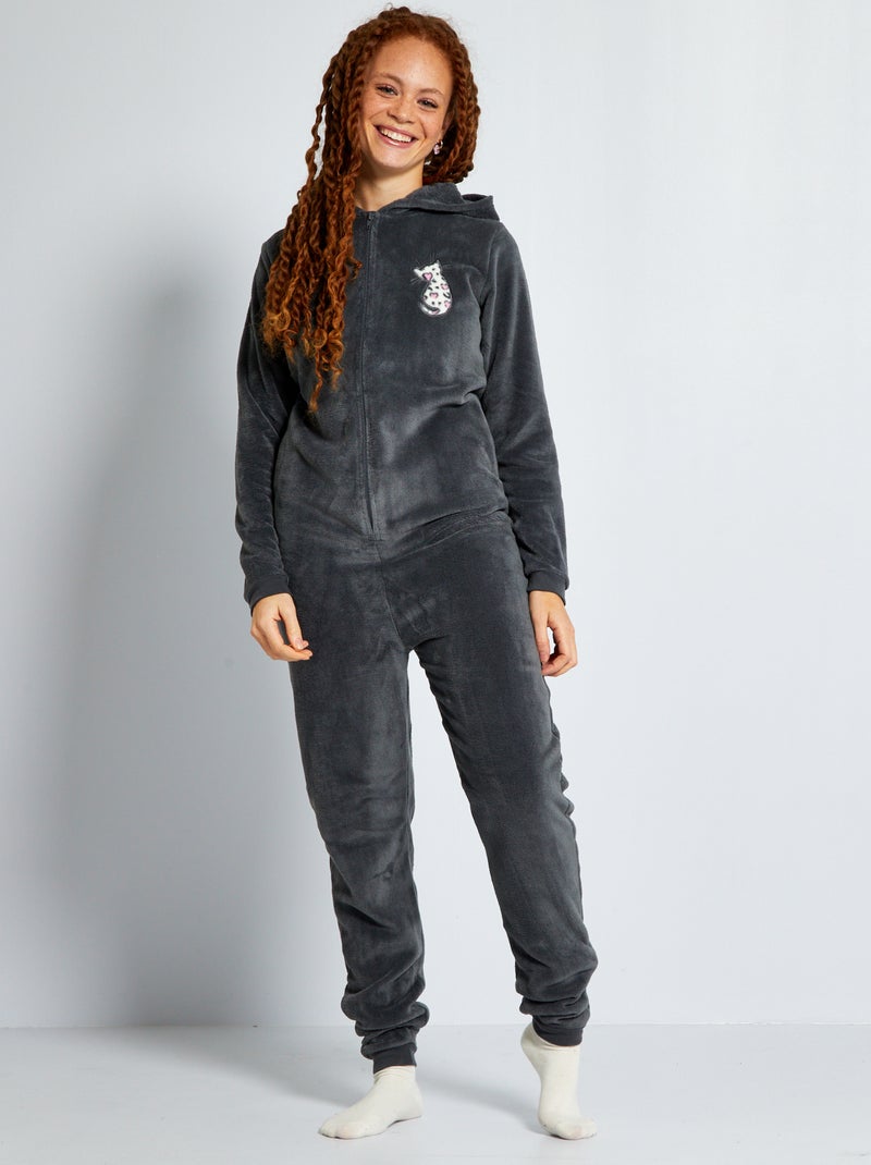 Mono polar con estampado antractita - Kiabi